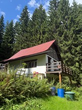 Pronájem rekreačního domu 66m2 s pozemkem 1200 m2, Vysoká Pec u Nejdku